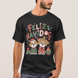 T-shirt Feliz Navidog