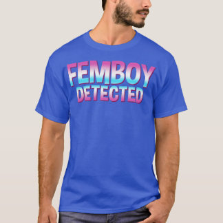 T-shirt Femboy Femboy Détecté Cadeau