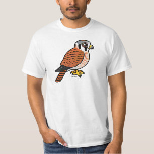T-shirt Femelle américaine de crécerelle