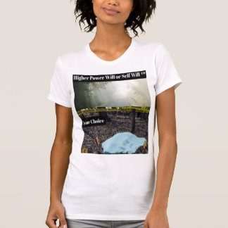 T-shirt féminin à volonté ou à volonté