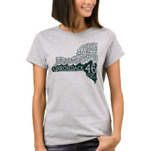 T-shirt féminin Adirondack High Peaks