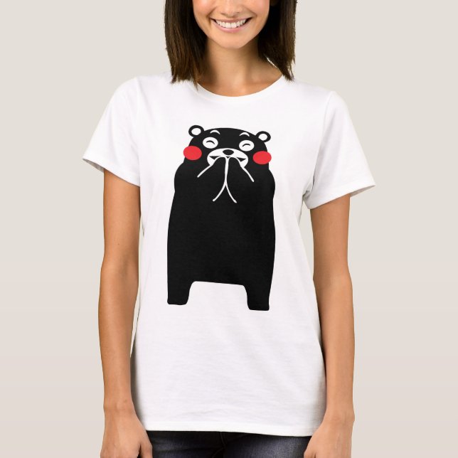 T-shirt féminin avec Kumamon devant (Devant)