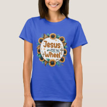 T-shirt féminin basé sur la foi - Jésus prend la r
