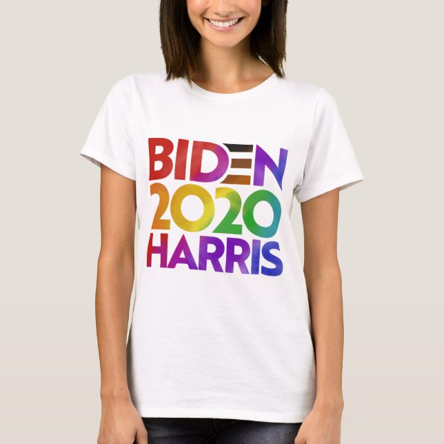 T-shirt féminin Biden Harris 2020 (Devant)