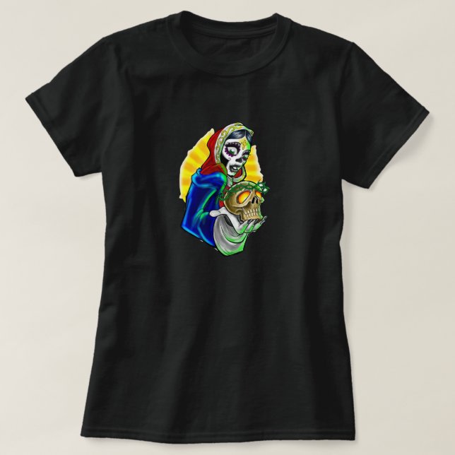 T-shirt Féminin Catrina (Design devant)