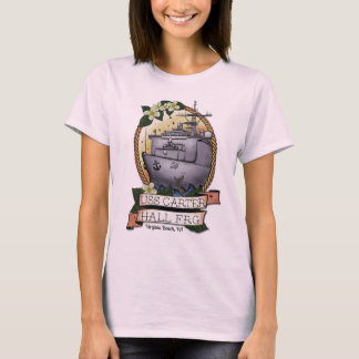 T-shirt féminin de l’USS Carter Hall FRG