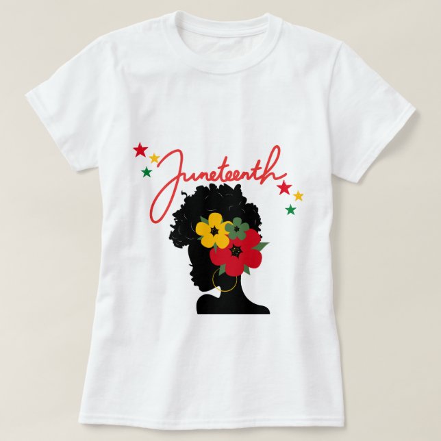 T-shirt féminin de la dix-neuvième place (Design devant)
