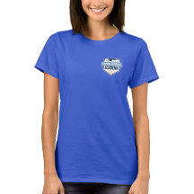 T-shirt féminin de l'ASL (bleu royal)