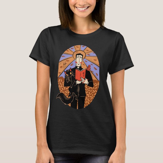 T-shirt féminin de Saint Luke (Devant)