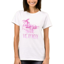 T-shirt féminin en mode Vacay