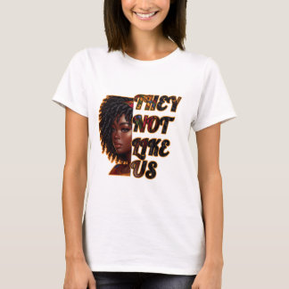 T-shirt féminin - Ils ne nous aiment pas