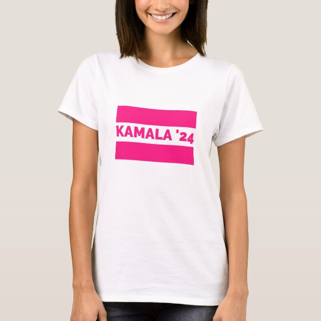T-shirt féminin Kamala 2024 (Devant)