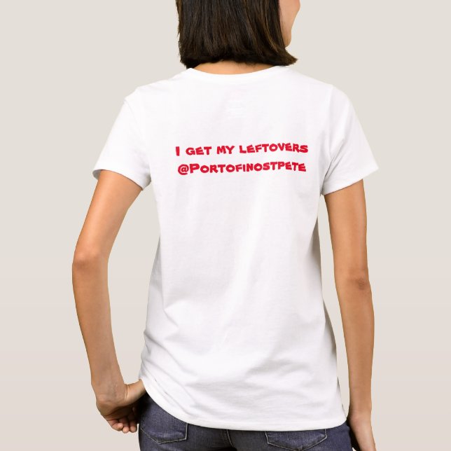 T-shirt féminin restant (Dos)