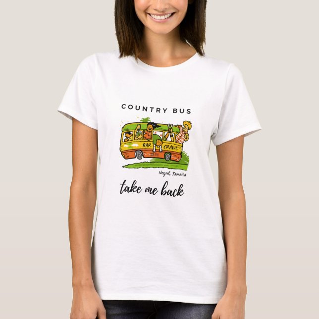 T-shirt féminin, T-shirt de la casserole de pub (Devant)