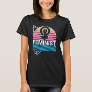 T-shirt Feminisme féministe Femmes autonomisation Rétro