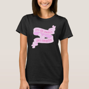 T-shirt féministe contre l'avortement et