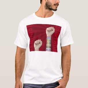 T-shirt Féministe contre l'humaniste