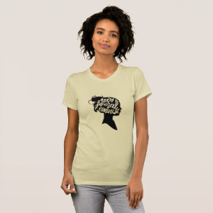 T-shirt Féministe libéral fâché