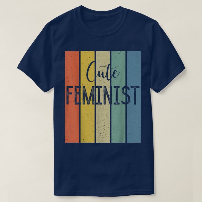 T-shirt Feministe mignonne Égalité Femme Autonomisation Fé (Design devant)