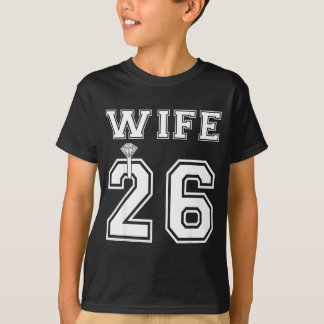 T-shirt Femme 2026 mari mariage assorti fête de fiançaille