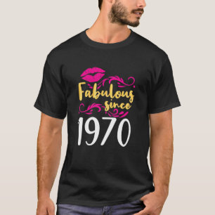 T-shirt Femme 50e anniversaire douces lèvres cadeau femme