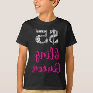 T-shirt Femme 5 $ Bling Queen Jewelry Consultant Reverse M