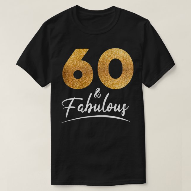 T-shirt Femme 60e anniversaire femme douce Fabuleux depuis (Design devant)