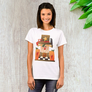 T-shirt Femme à moelle d'écume en bois