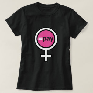 T-shirt femme à salaire égal