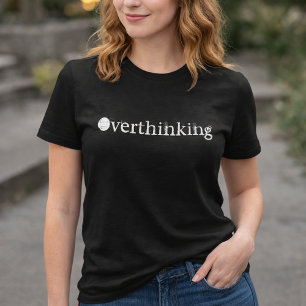T-shirt femme à texte blanc drôle pour les sur-pen