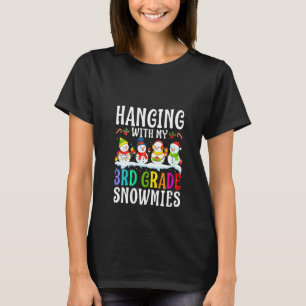 T-shirt Femme Accrochée Avec Mon Enseignant De 3E Année Sn