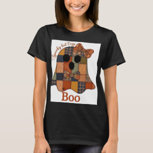 T-shirt femme ADOM "Spooky but Cozy"