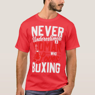 T-shirt Femme aime Boxing