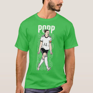 T-shirt Femme Allemagne Popp