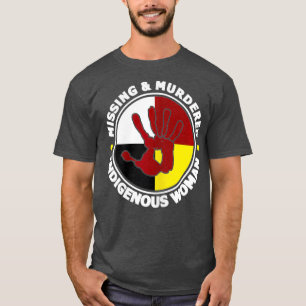 T-shirt Femme amérindienne disparue
