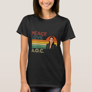 T-shirt Femme Aoc Alexandria Ocasio-cortez First Femme P