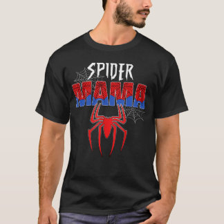 T-shirt Femme araignée maman fête des mères tenue assortie