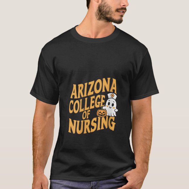 T-shirt Femme Arizona College Of Nursing Halloween Nurse (Devant)