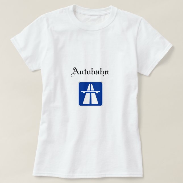 T-shirt femme Autobahn (Design devant)