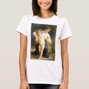 T-shirt Femme avec Cupidon, Bouguereau