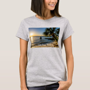T-shirt femme avec palmier à lattes en Floride