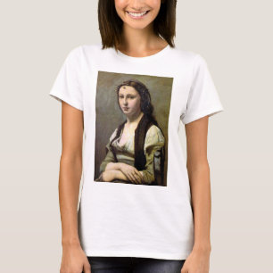 T-shirt Femme avec perle, Camille Corot, 1868-1870