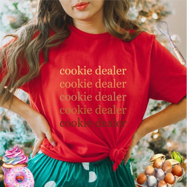 T-shirt femme Baker Cookie (Créateur téléchargé)