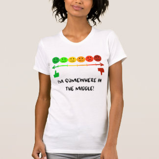 T-shirt femme blanche - humeurs