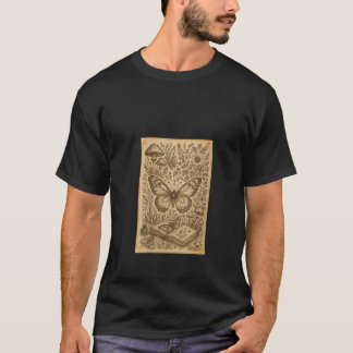 T-shirt Femme botanique illustrée vintage sorcière cotta