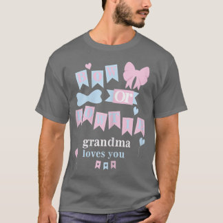 T-shirt Femme Bow Ou Bow Cravate Grand-mère Vous Aime Genr