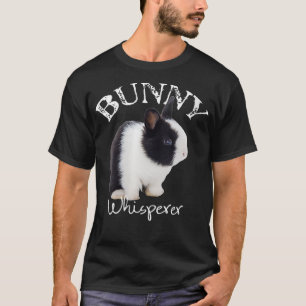 T-shirt Femme Bunny Whisperer Funny Animaux de compagnie R