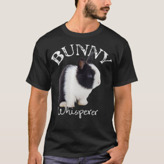T-shirt Femme Bunny Whisperer Funny Animaux de compagnie R