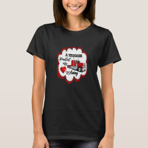T-shirt Femme camionnette Conducteurs camionnette petite a