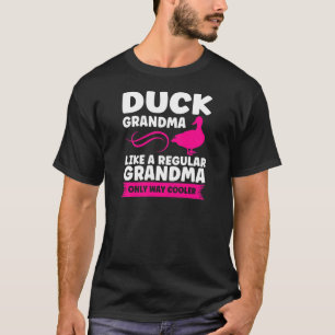 T-shirt Femme Canard Grand-Mère Comme Un Grand-Mère Réguli